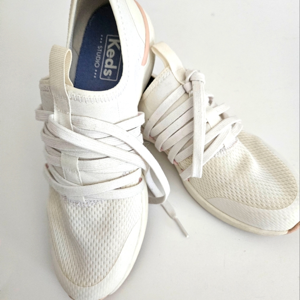 KEDS Studio Flash White size 8 med